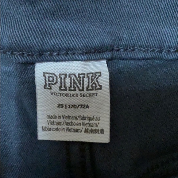 Pink Victoria’s Secret black denim jeans size: 29 - Picture 3 of 5